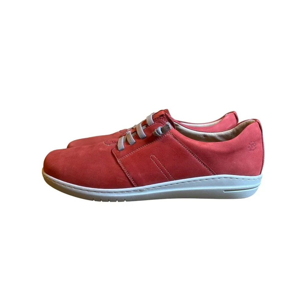 Hartjes XS Size 10 Flex Coral Nubuck Oxford Austria NWOB Comfort Cork‎ Footbed